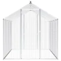 Volière d'extérieur Aluminium 178 x 242 x 192 cm