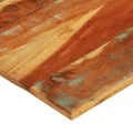 Dessus de table rectangulaire 70x80 cm 25-27 mm Bois récupéré