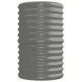 Lit surélevé de jardin Acier enduit de poudre 224x40x68 cm gris