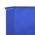 Paravent 5 panneaux Tissu 600 x 120 cm Bleu azuré