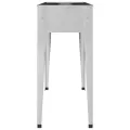 Jardinières 2 pcs Acier galvanisé