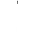 Porte coulissante Noir 102,5x205 cm Verre ESG et aluminium