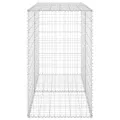 Mur en gabion avec couvercles Acier galvanisé 150x60x100 cm