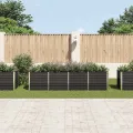 Lit surélevé de jardin Anthracite 320x80x77 cm Acier galvanisé