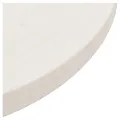 Dessus de table Blanc Ø40x2,5 cm Bois de pin massif