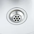 Jeu d'évier de cuisine et égouttoir argenté 1000x500x155mm inox