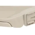 Siège de toilette à fermeture en douceur Abricot Ovale