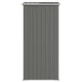 Abri de jardin Gris clair 192x108x223 cm Acier galvanisé