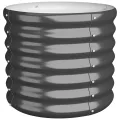 Jardinière Acier enduit de poudre 40x40x36 cm Anthracite