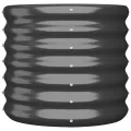 Jardinière Acier enduit de poudre 40x40x36 cm Anthracite