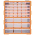 Organisateur multi-tiroirs avec 39 tiroirs 38x16x47 cm