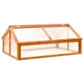 Serre Marron 114x80x50 cm Bois de sapin