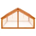 Serre Marron 114x80x50 cm Bois de sapin