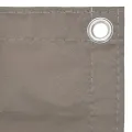 Écran de balcon Taupe 75x300 cm Tissu Oxford