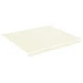 Tissu de remplacement pour auvent Crème 4x3,5 m