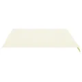 Tissu de remplacement pour auvent Crème 4x3,5 m