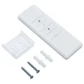 Auvent automatique avec capteur de vent et LED 450x300 cm Crème