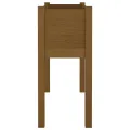 Jardinière Marron miel 70x31x70 cm Bois de pin massif