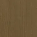 Jardinière Marron miel 70x31x70 cm Bois de pin massif