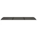 Auvent de porte Noir 300x100 cm Polycarbonate