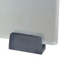 Porte double coulissante Verre