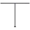 Auvent automatique sur pied 300x250 cm Bleu/Blanc