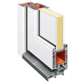 Porte d'entrée Blanc 98x208 cm PVC