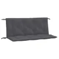 Coussins de banc de jardin lot de 2 anthracite tissu Oxford