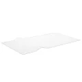 Protecteur de table mat 180x90 cm 2 mm PVC