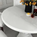Protecteur de table transparent Ø 80 cm 2 mm PVC