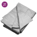 Bâche 180 g/m² 4x8 m Gris PEHD