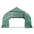 Serre portable Cadre en acier 18 m²