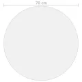 Protecteur de table transparent Ø 70 cm 2 mm PVC