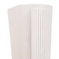 Clôture de jardin double face 110x500 cm Blanc