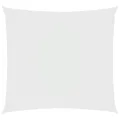 Voile de parasol tissu oxford carré 4,5x4,5 m blanc