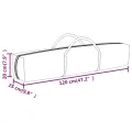 Tente de réception pliable avec parois Taupe 3x3 m