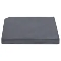 Plaque de poids de parasol Noir Granite Carré 25 kg