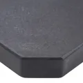 Plaque de poids de parasol Noir Granite Carré 25 kg