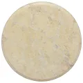 Dessus de table Crème Ø40x2,5 cm Marbre