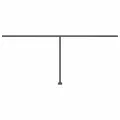 Auvent automatique capteur de vent et LED 600x300 cm Anthracite