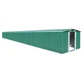 Abri de jardin Vert 257x990x181 cm Acier galvanisé