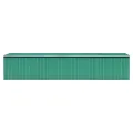 Abri de jardin Vert 257x990x181 cm Acier galvanisé