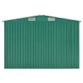 Abri de jardin Vert 257x990x181 cm Acier galvanisé