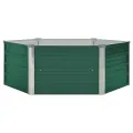 Jardinière 129 x 129 x 46 cm cm Acier galvanisé Vert