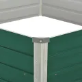 Jardinière 129 x 129 x 46 cm cm Acier galvanisé Vert