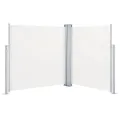 Auvent latéral rétractable Crème 140x600 cm