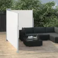 Auvent latéral rétractable Crème 140x600 cm