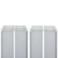 Auvent latéral rétractable Crème 140x600 cm