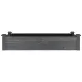 Lit surélevé de jardin doublure 120x60x25 cm bois massif sapin