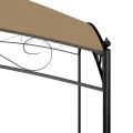 Belvédère 3x3x2,65 m Taupe 180 g/m²